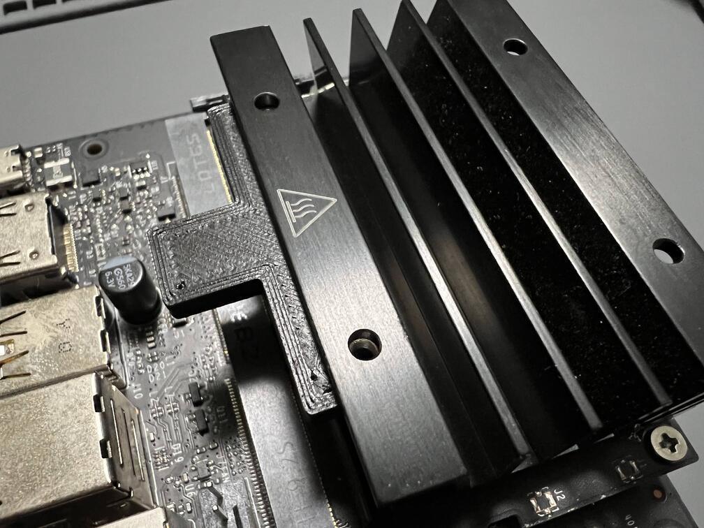 Jetson Nano Heatsink Nut Supporter