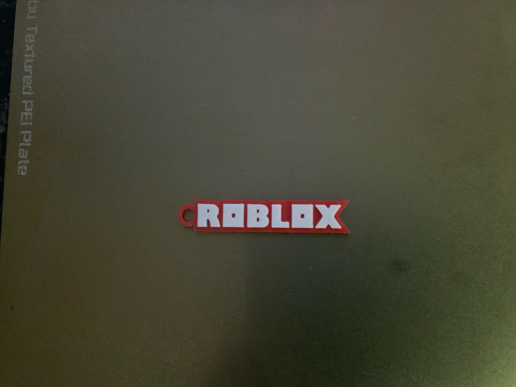 roblox 1 color change multicolor keychain (free for commercial use)