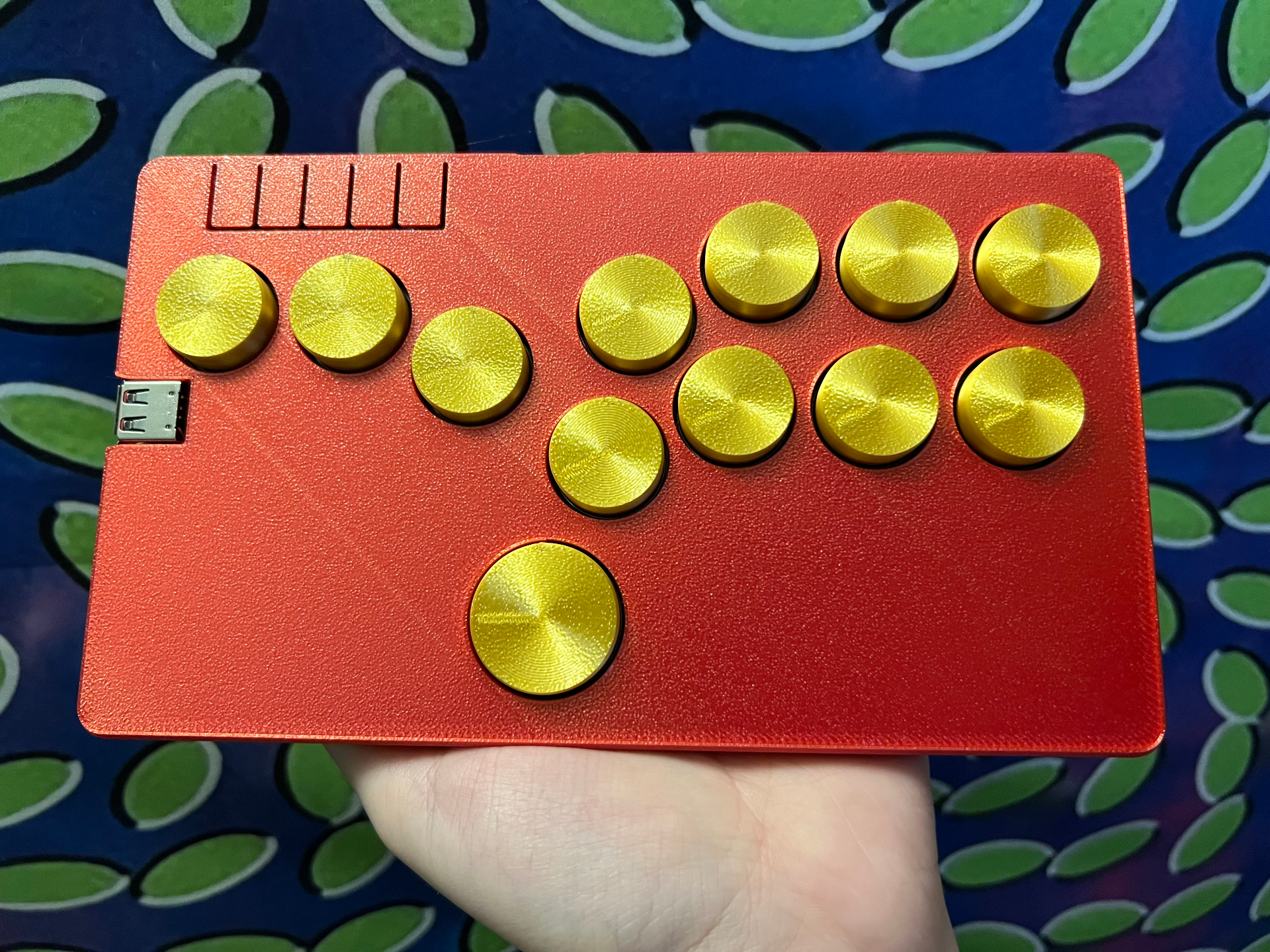 Kolbe Customs Flatbox Leverless Controller 2 Thumb and USB Passthrough (remix of jfdor2's Flatbox)