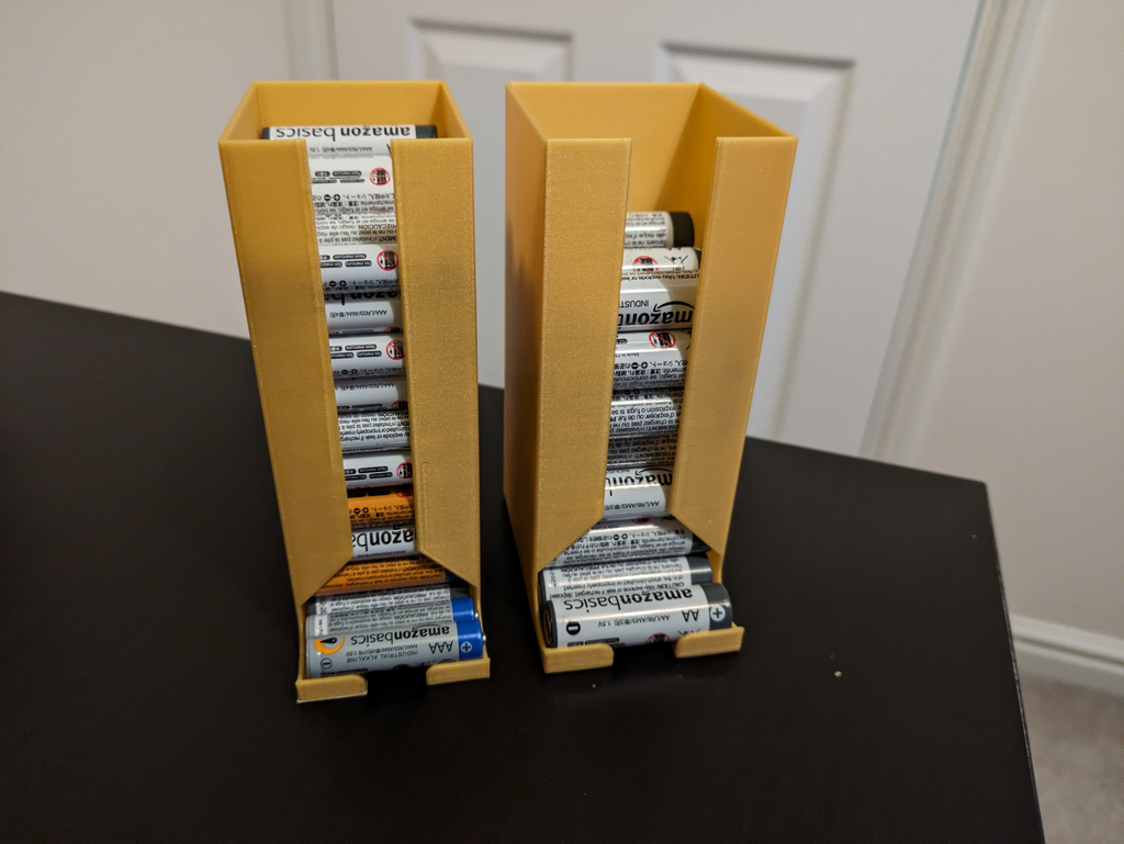 AA and AAA Battery Storage