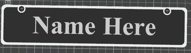Name Plate