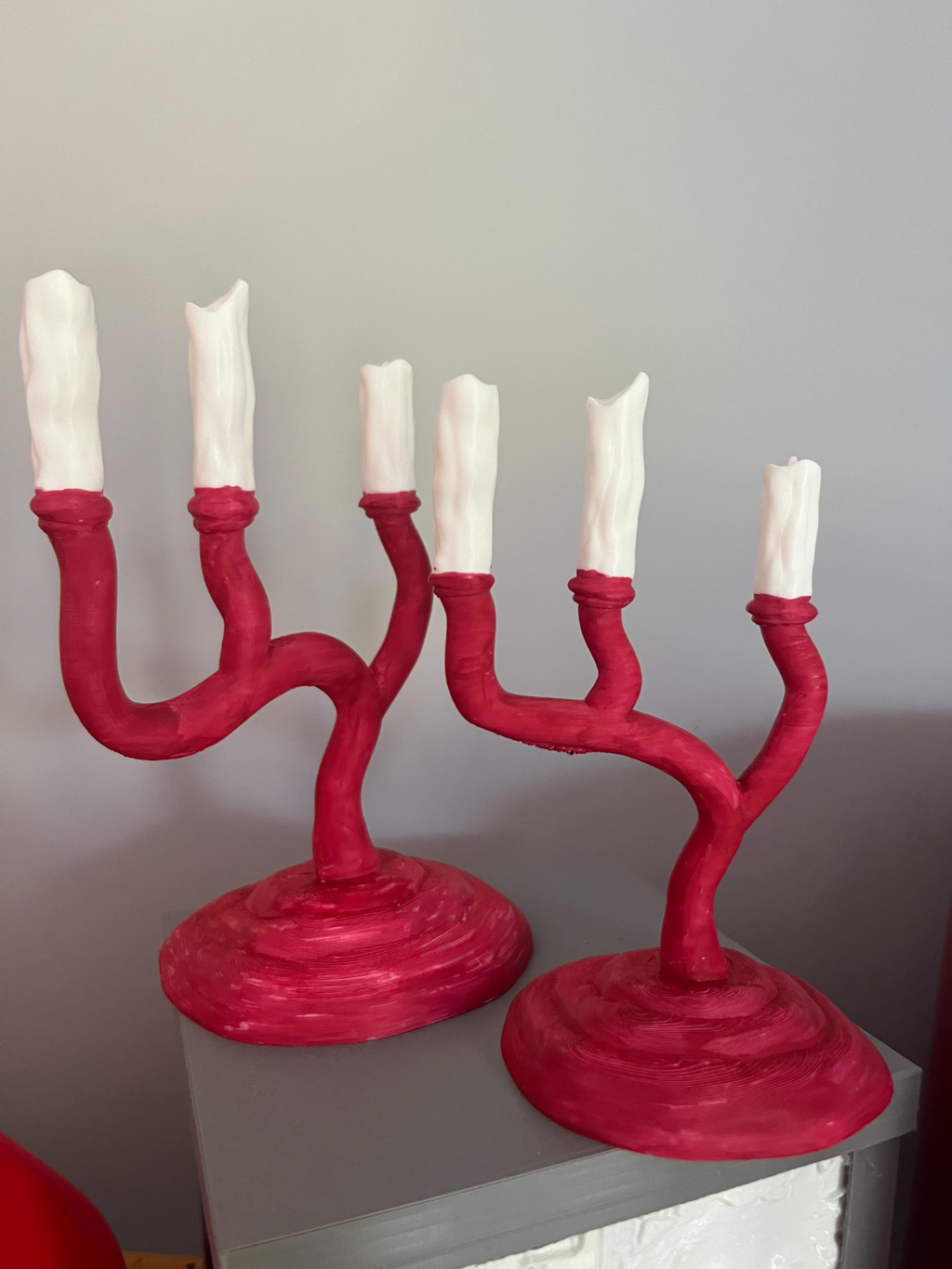 Whoville Grinch Inspired Candelabra Candlestick