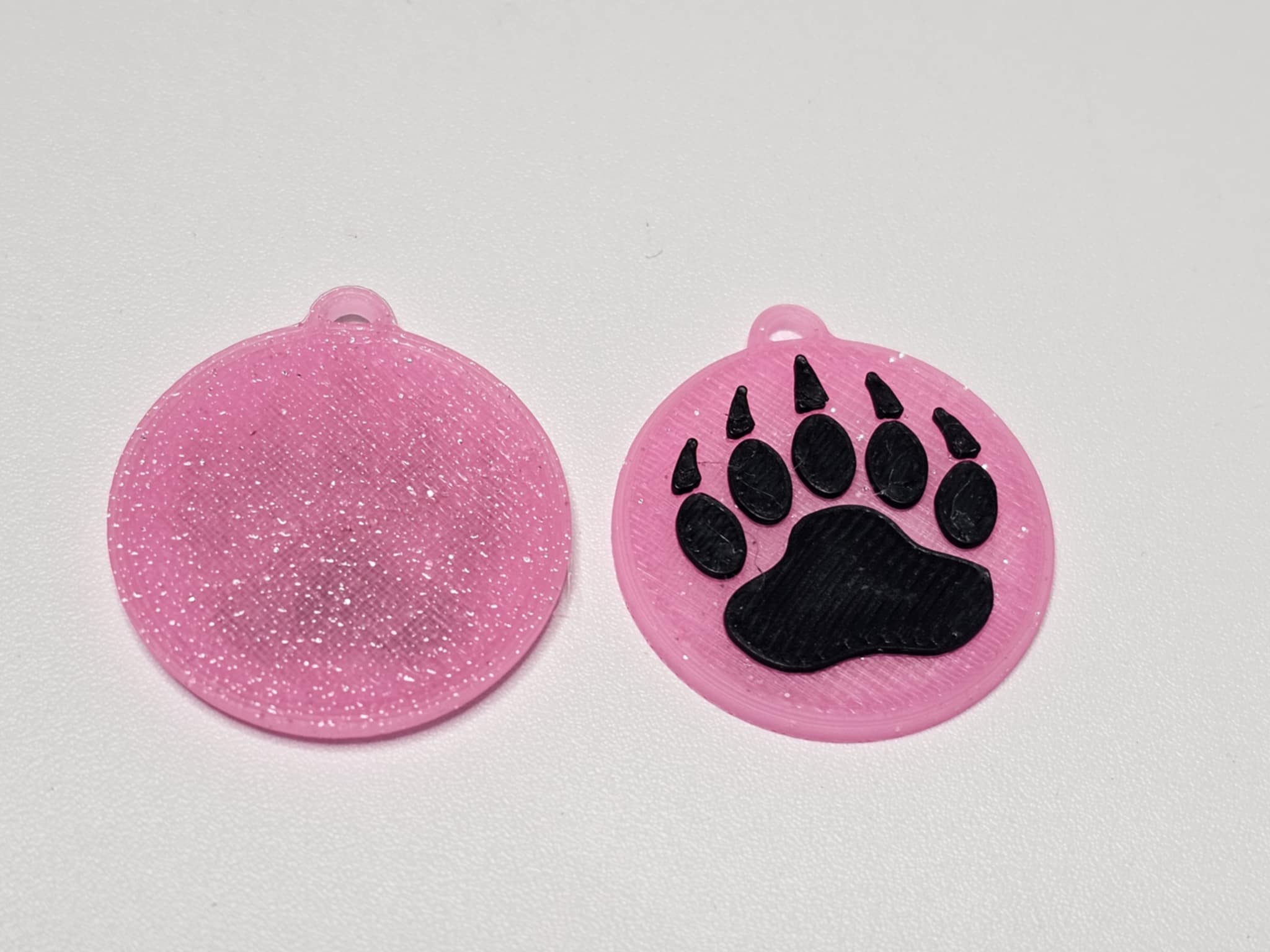 Round Paw Earrings