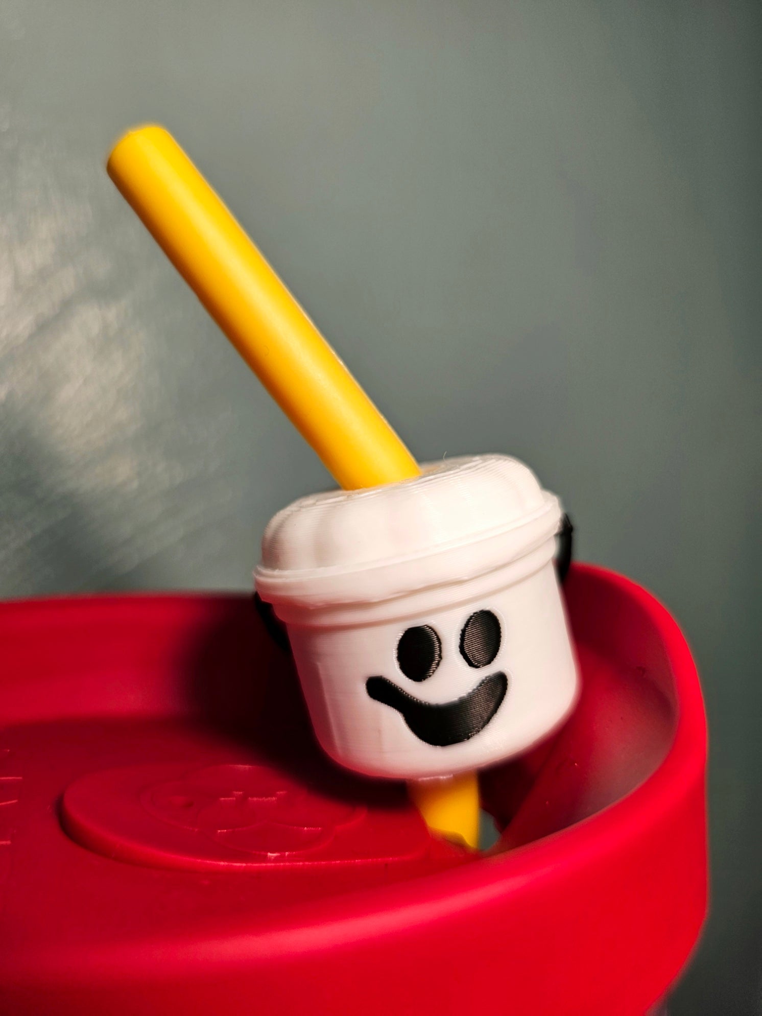 Boo Bucket Straw Buddies