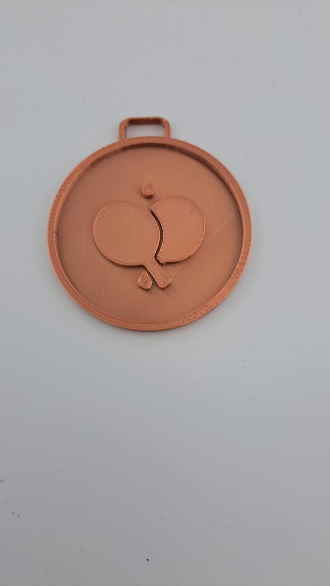 Table tennis medal ping-pong