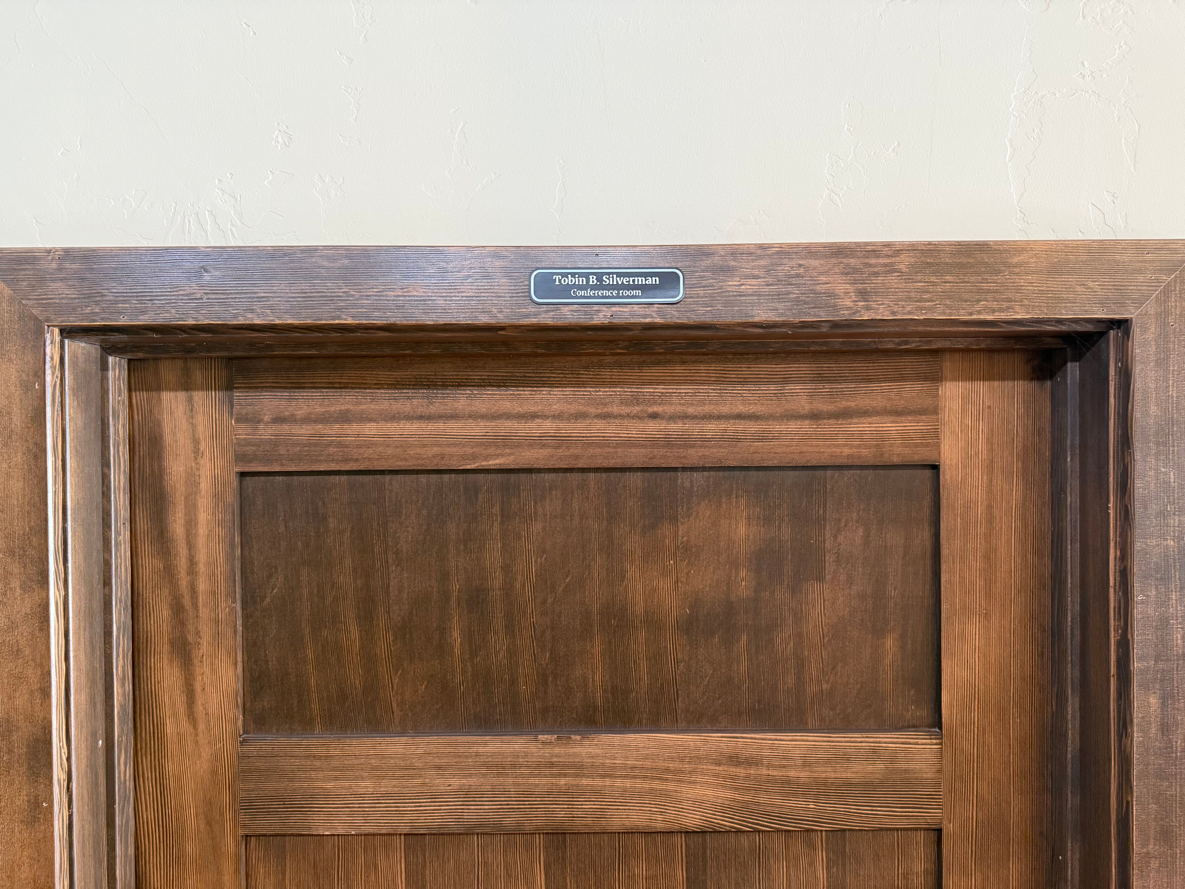 Customizable Room Name Plaque