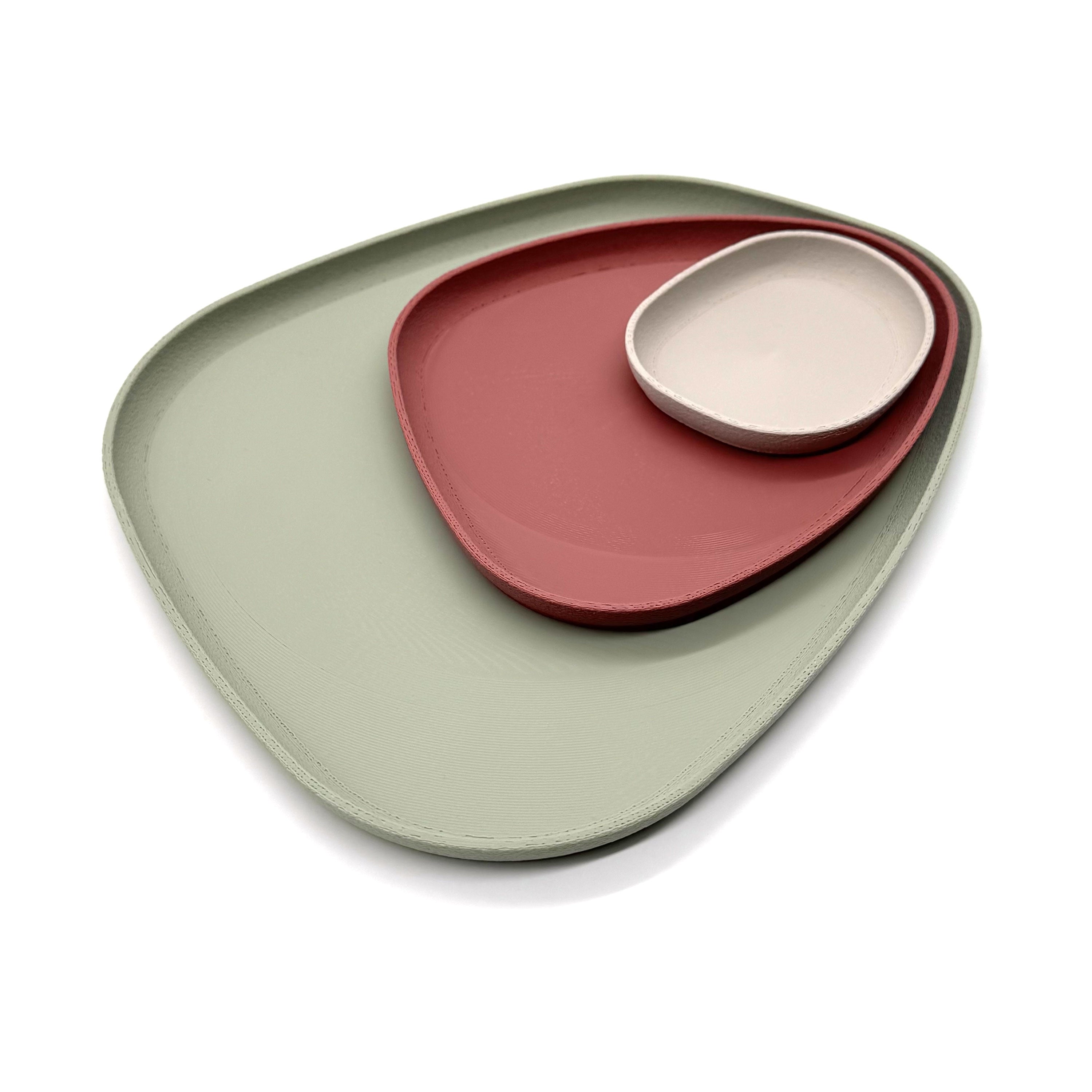Minimalist Catchall Tray Set