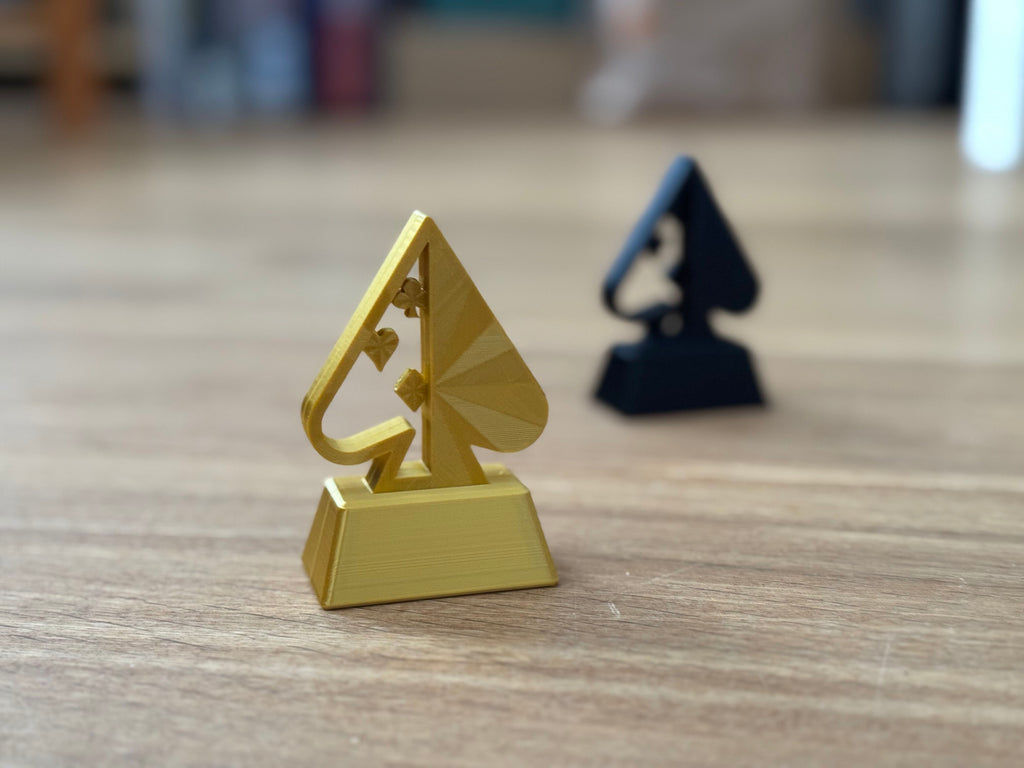 Poker trophy / card game award