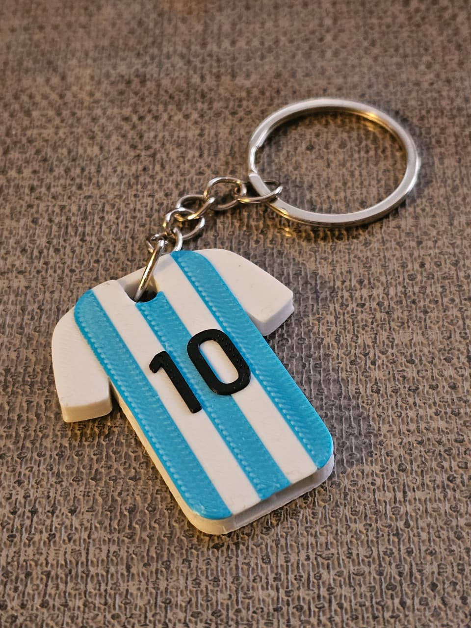 Football Jersey Whistle Keychain
