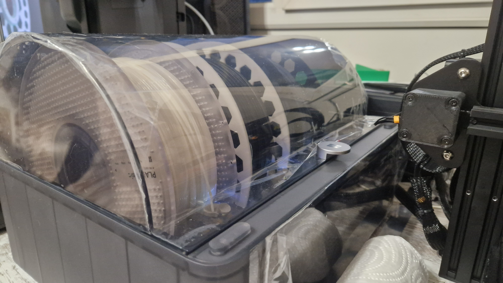 Cardboard ESUN spool for AMS. 2 version for 82mm and 76mm spool