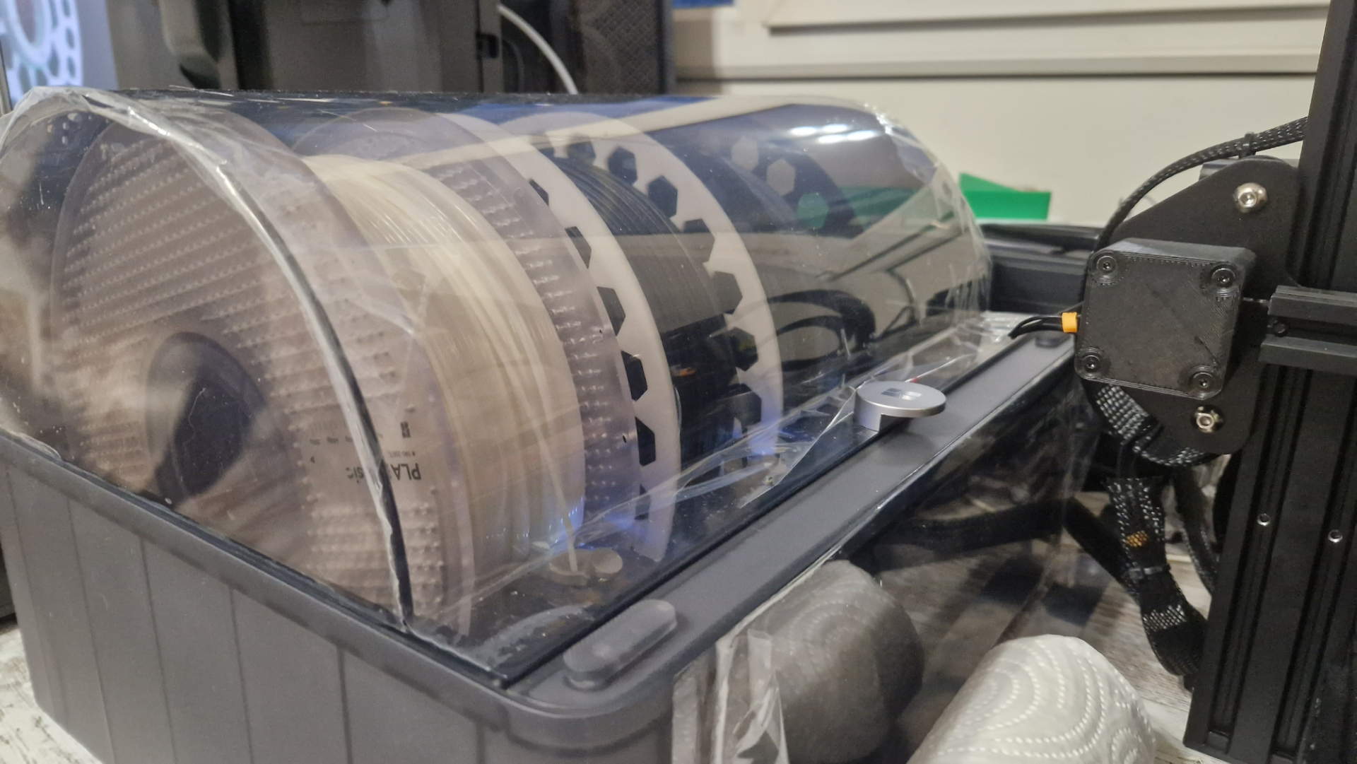 Cardboard ESUN spool for AMS. 2 version for 82mm and 76mm spool