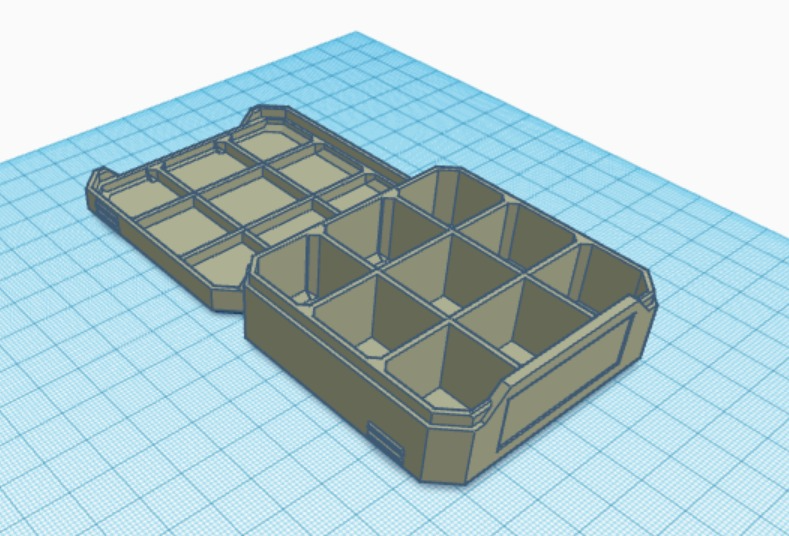 Modular Parts Box slot divider v1
