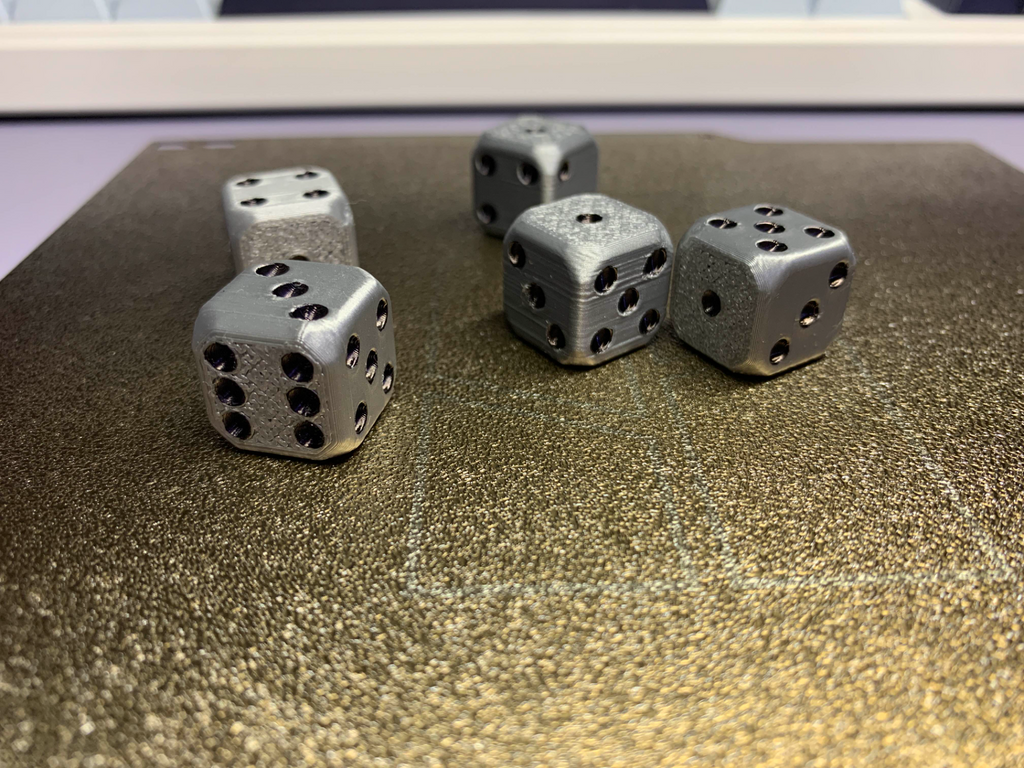 Dice 16mm Rounded Corners (6 Sides)