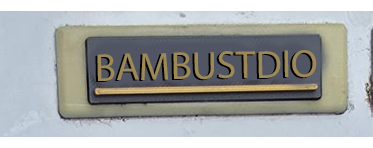 Kingelschild mit 3D Familienname