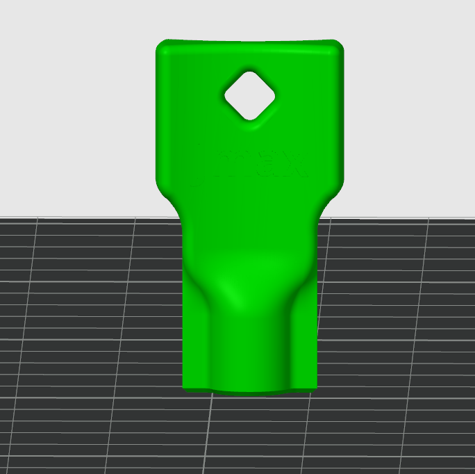 Electric cabinet key