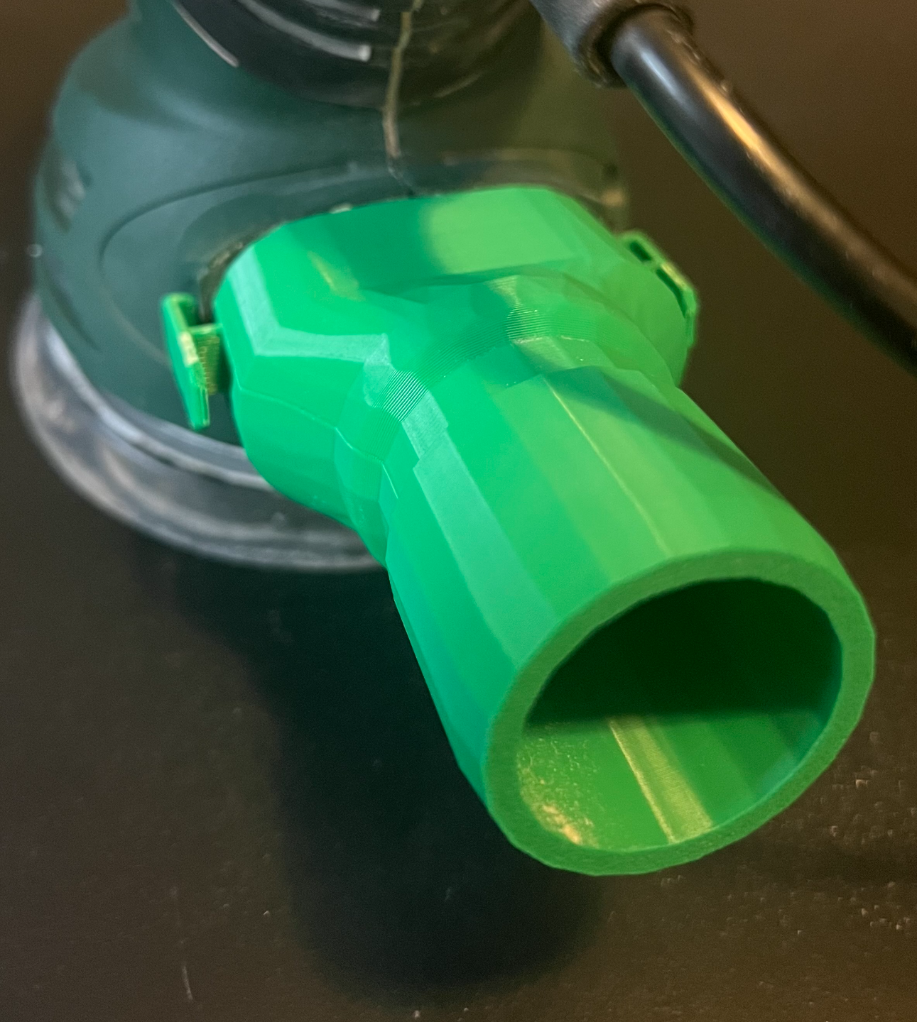 Bosch grinder adapter for suction