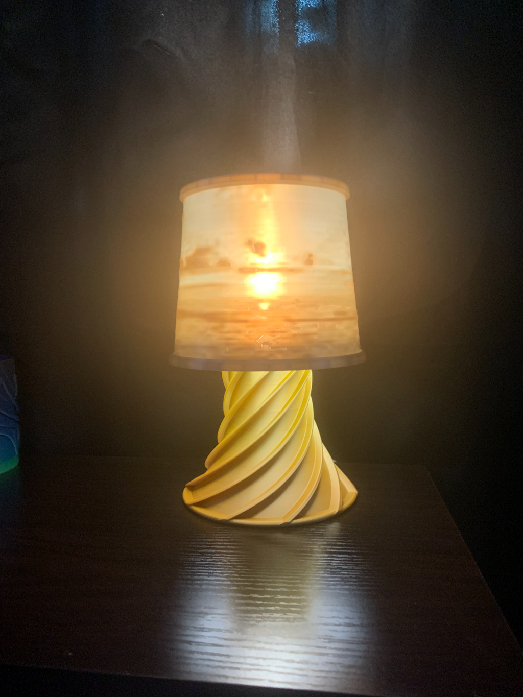 Sunset Helix Lamp