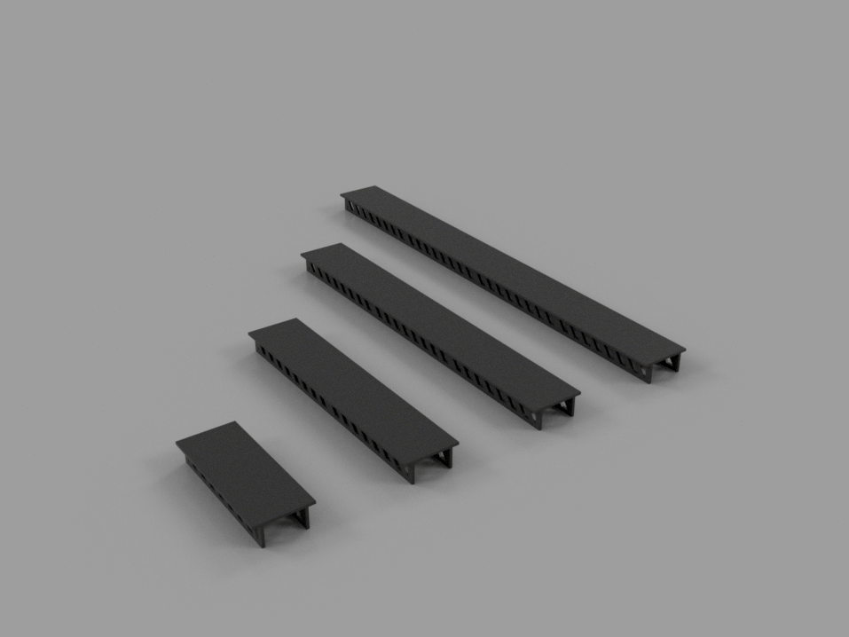 Acoustic panel Cable Tray