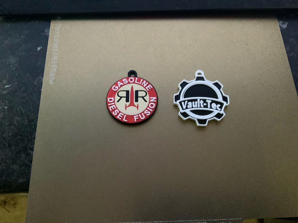 fallout keychains / charms (free commercial)