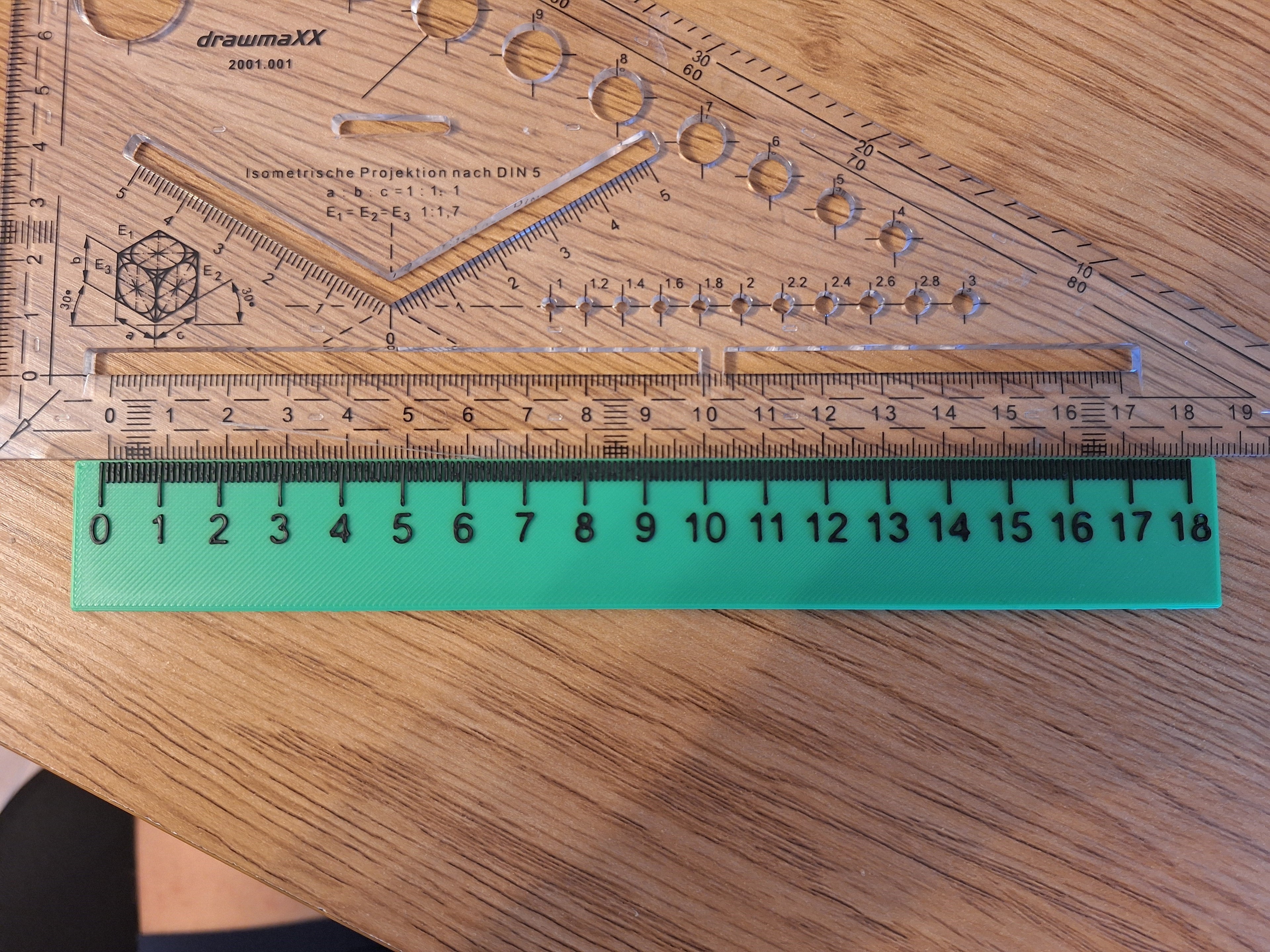 Ruler 18 cm