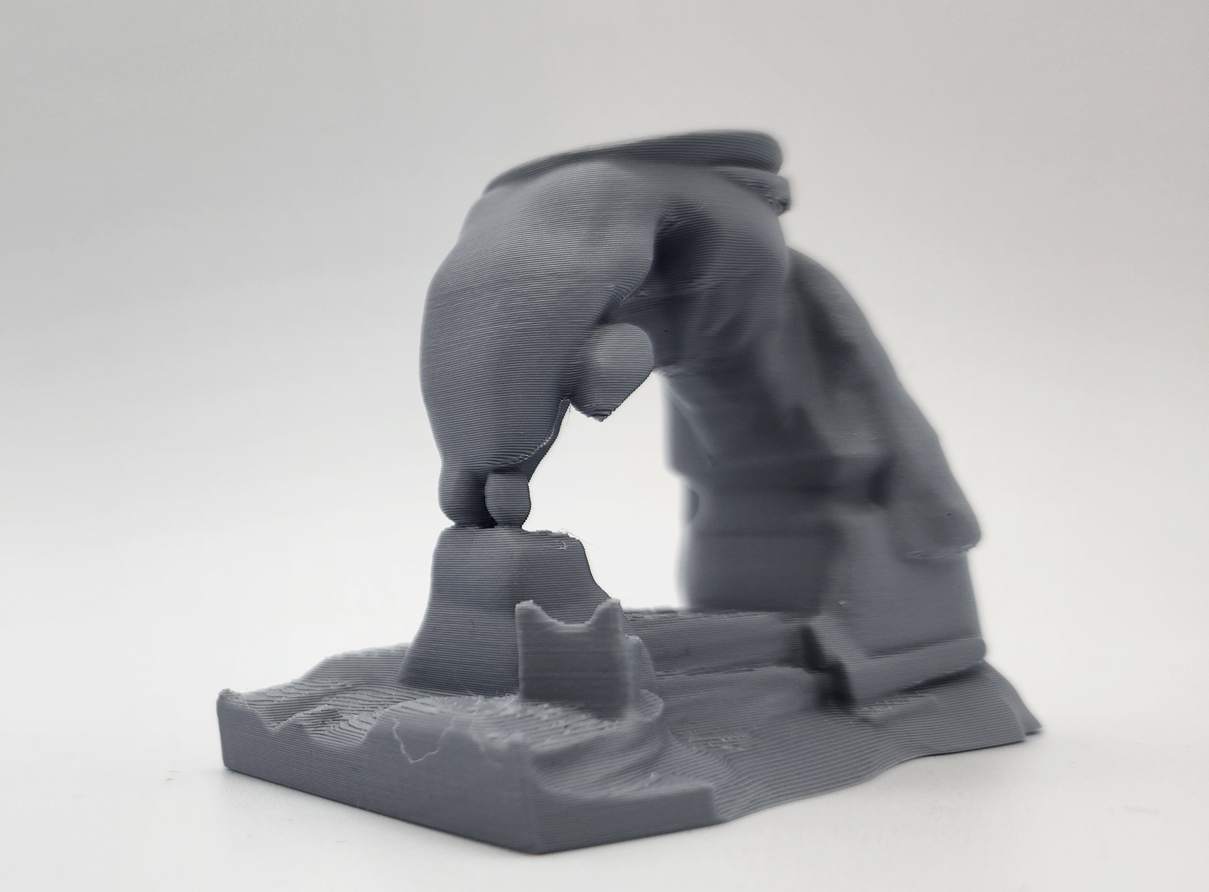 Rocky Arch with Platform Miniature