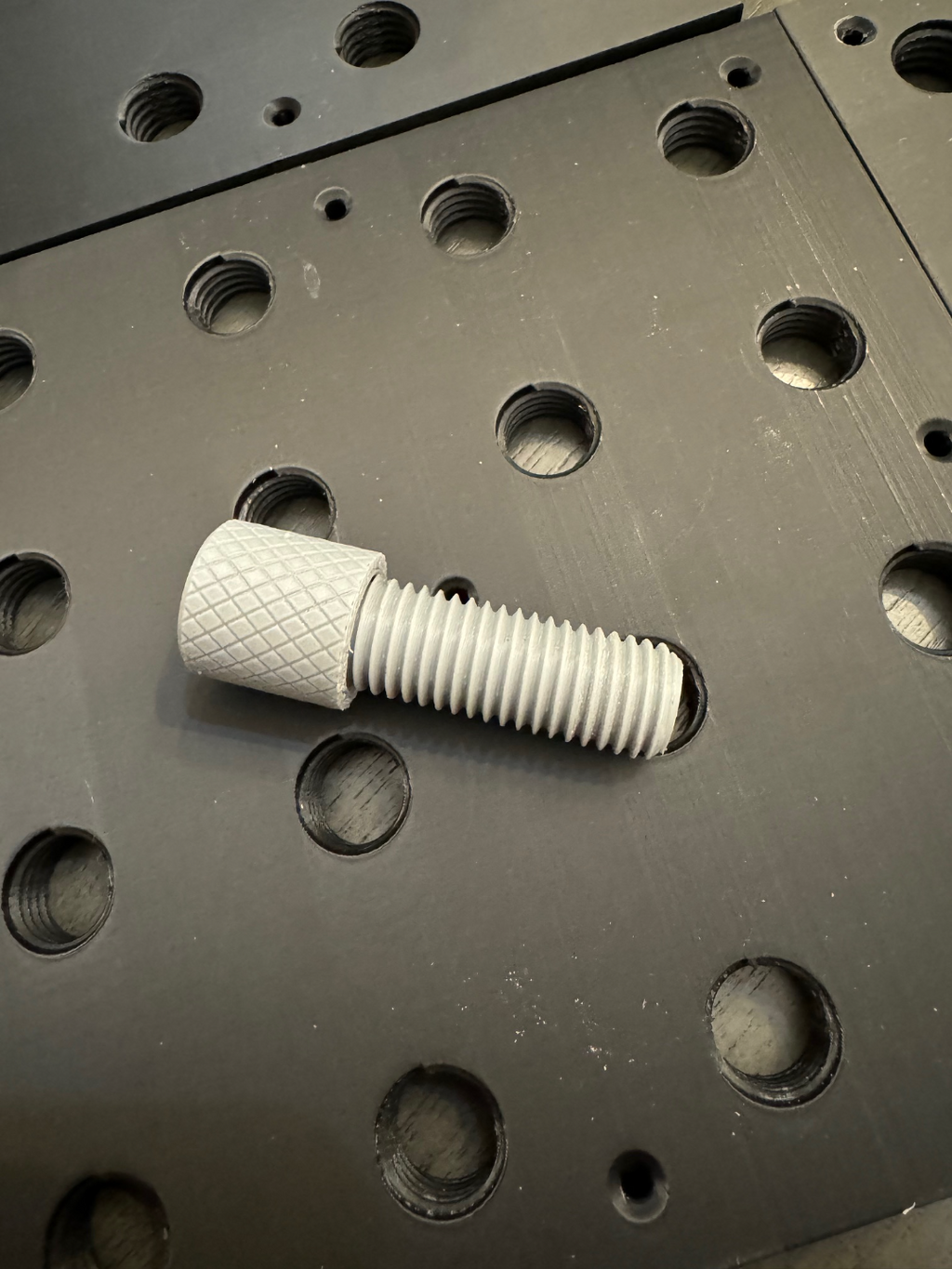 2 Inch Threaded Peg (Threaded Pegboard Compatible)