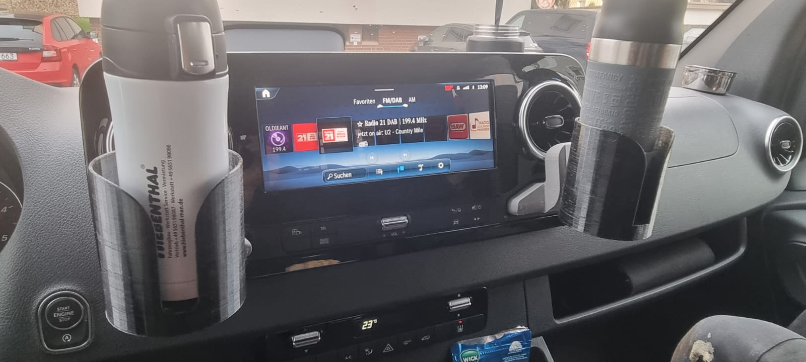 Mercedes Sprinter Becherhalterung Cupholder