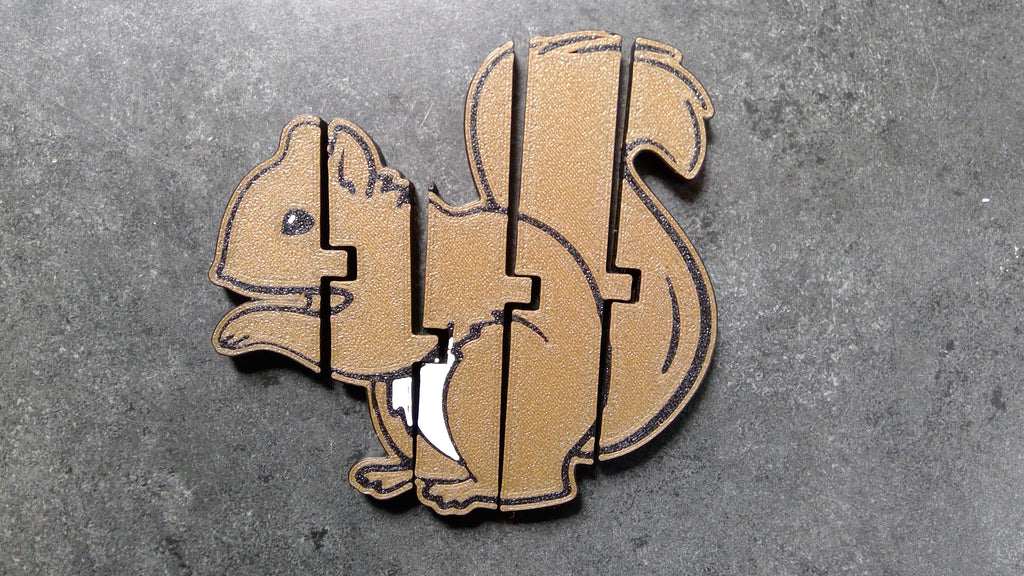 Flexi cute squirrel (NO SUPPORTS)