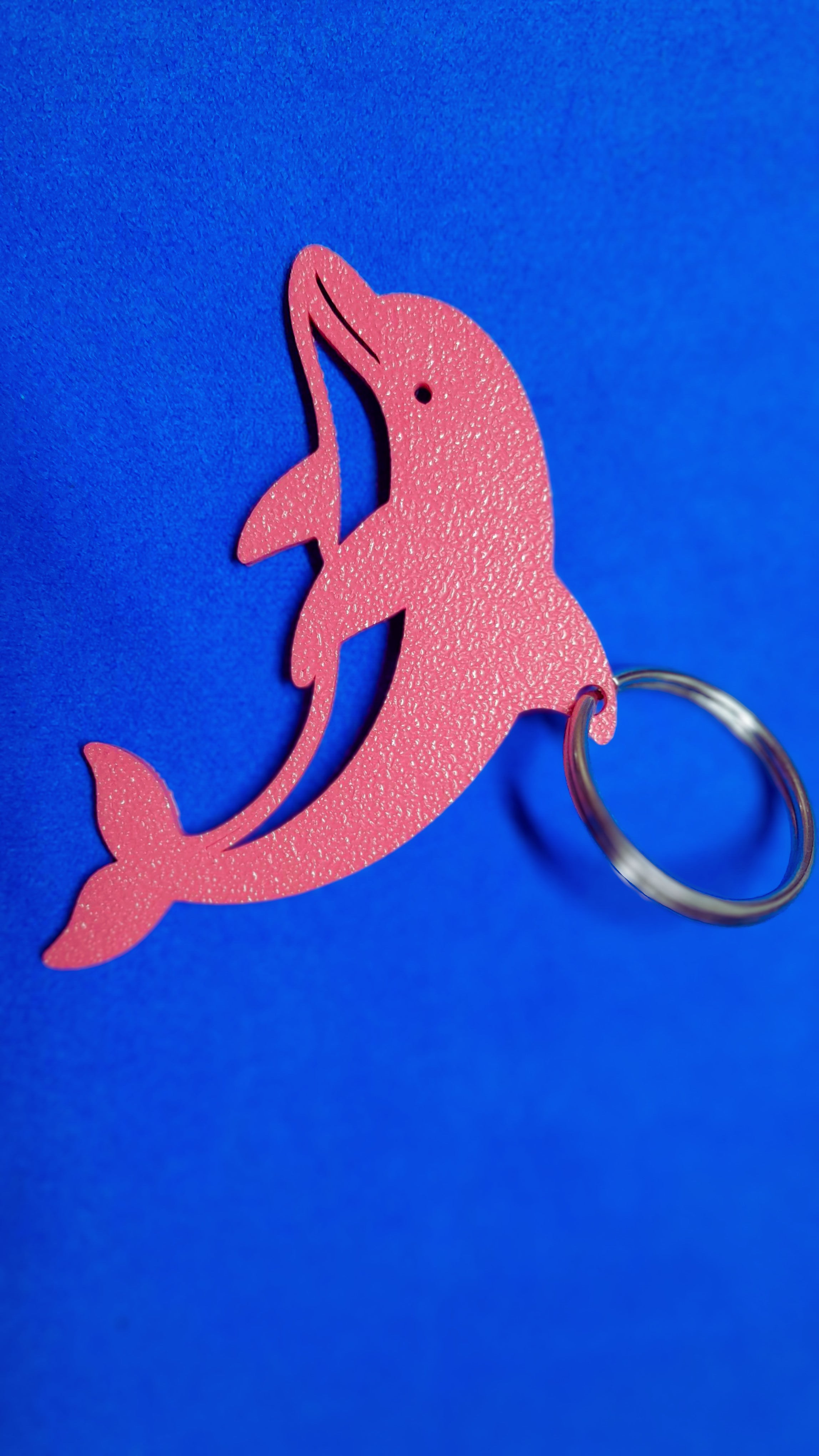 Simple Dolphin Keychain
