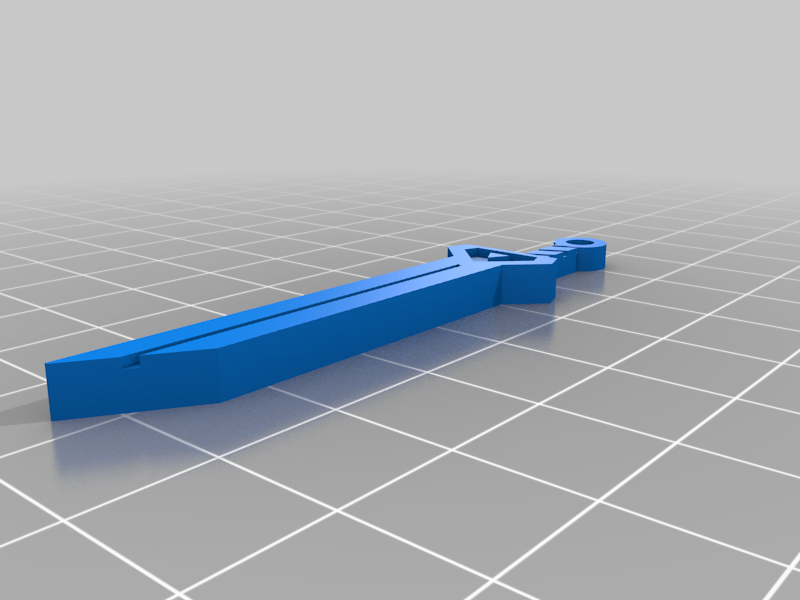Sci-Fi Sword charm