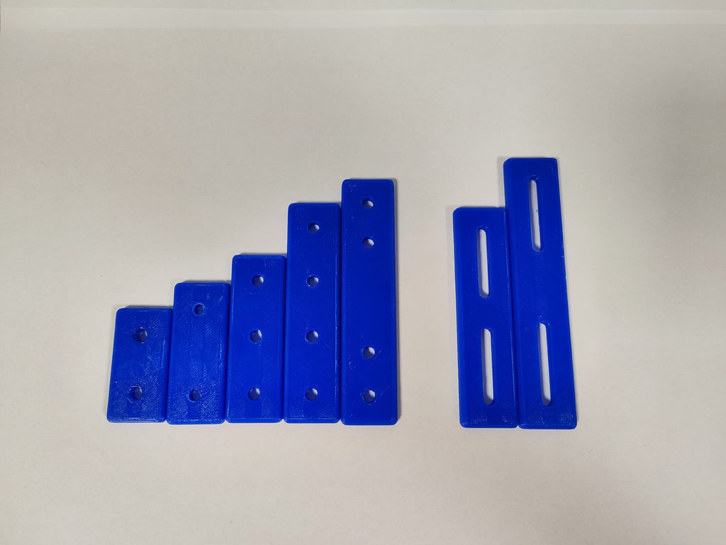 Heavy Duty Flat Mending Plates | 20x4mm (M4)