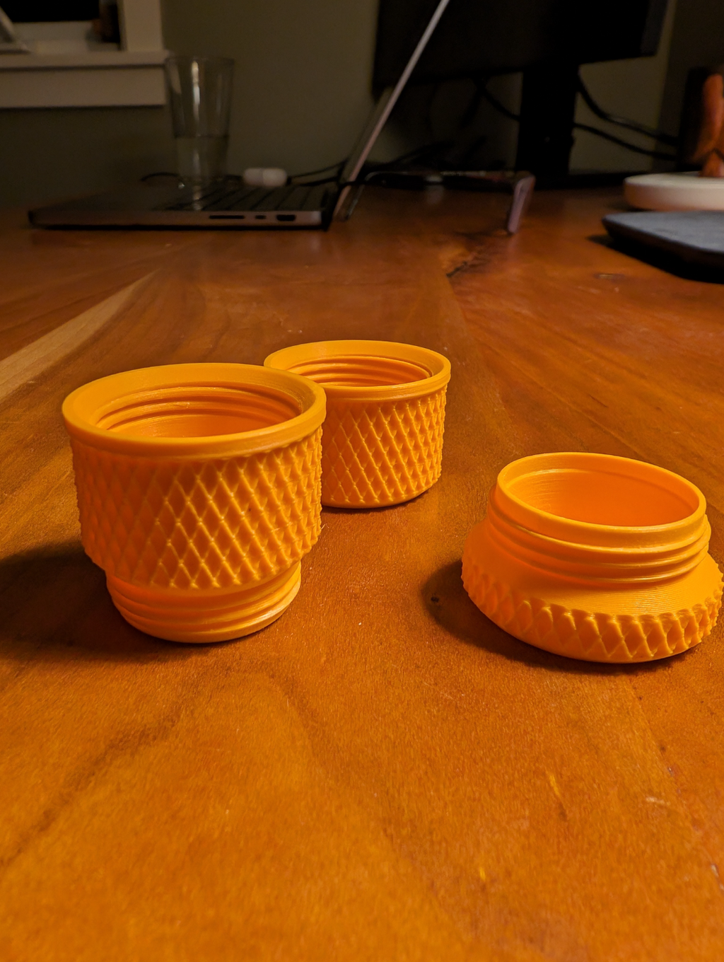 Knurled Stackable Pill Case
