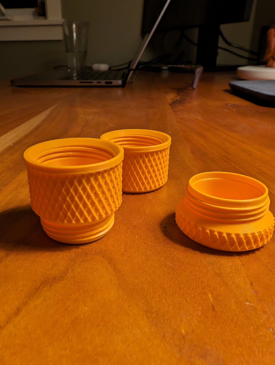 Knurled Stackable Pill Case