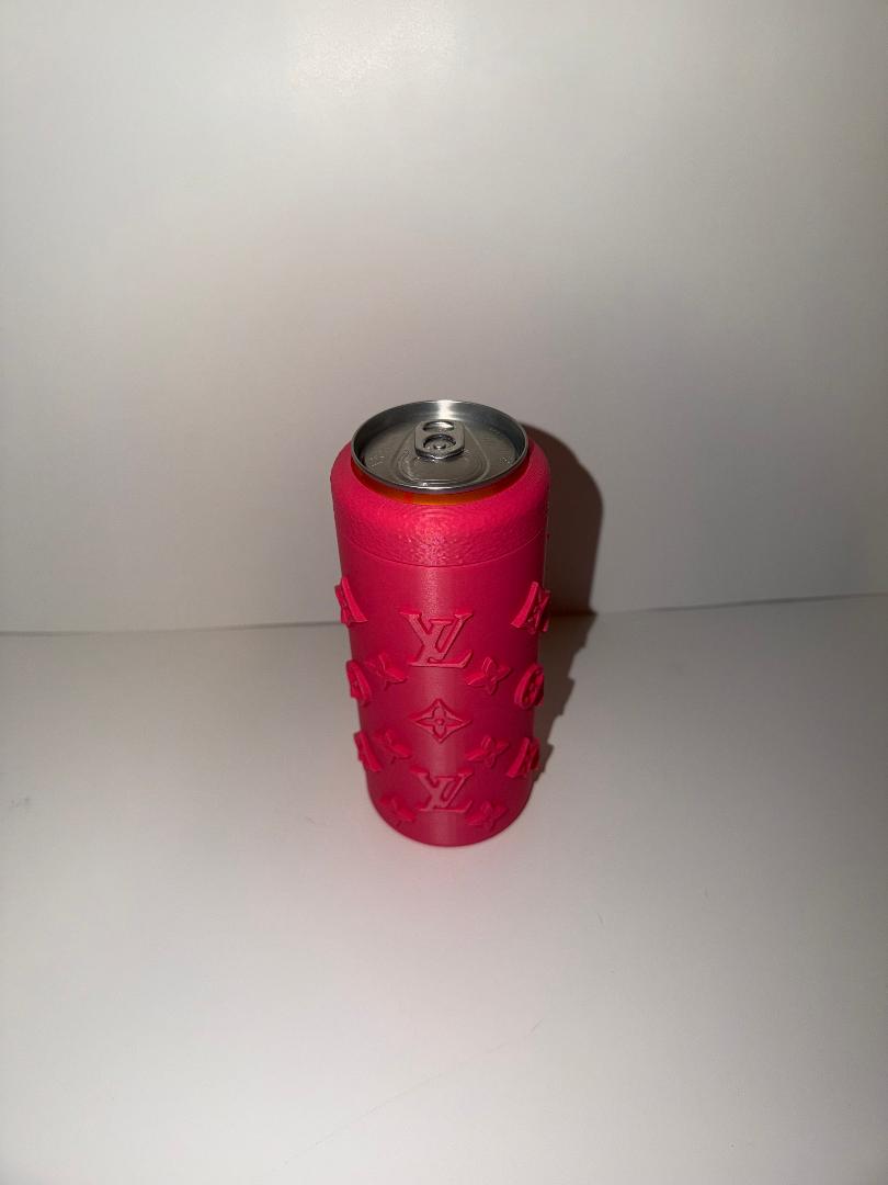 Louis Vuitton slim 12oz can koozie