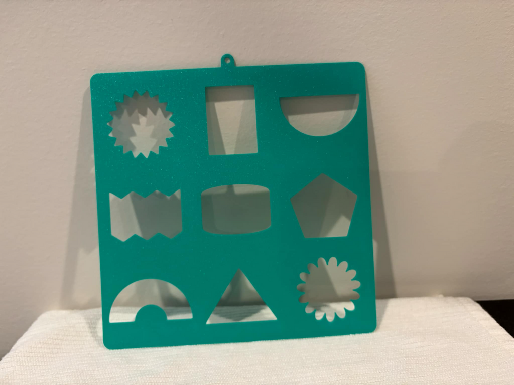 Shapes stencil