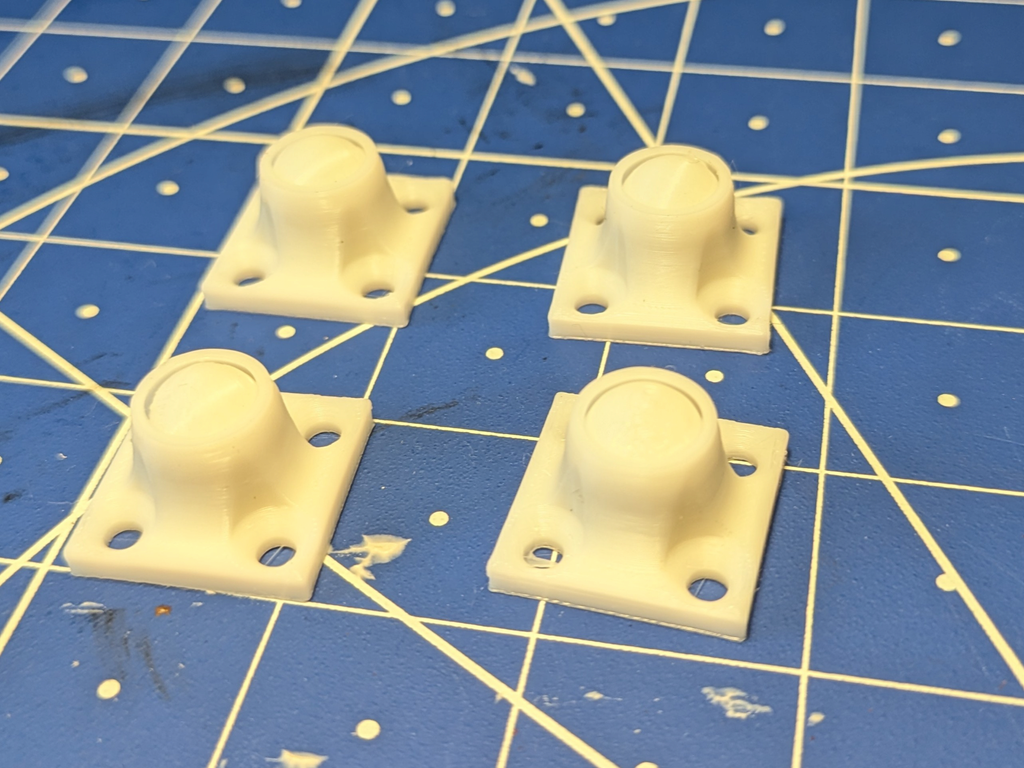 Mini Omni-Ball Caster Wheel - Print in Place