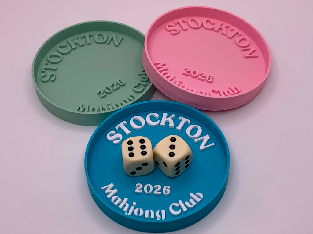 Custom Mahjong Dice Tray Blank