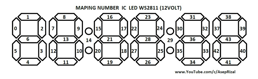 LED DiGi Uhr