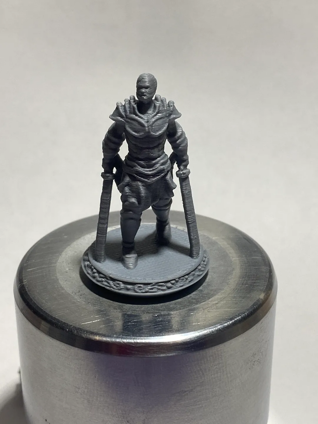 Human Fighter - Tabletop miniature - no supports!