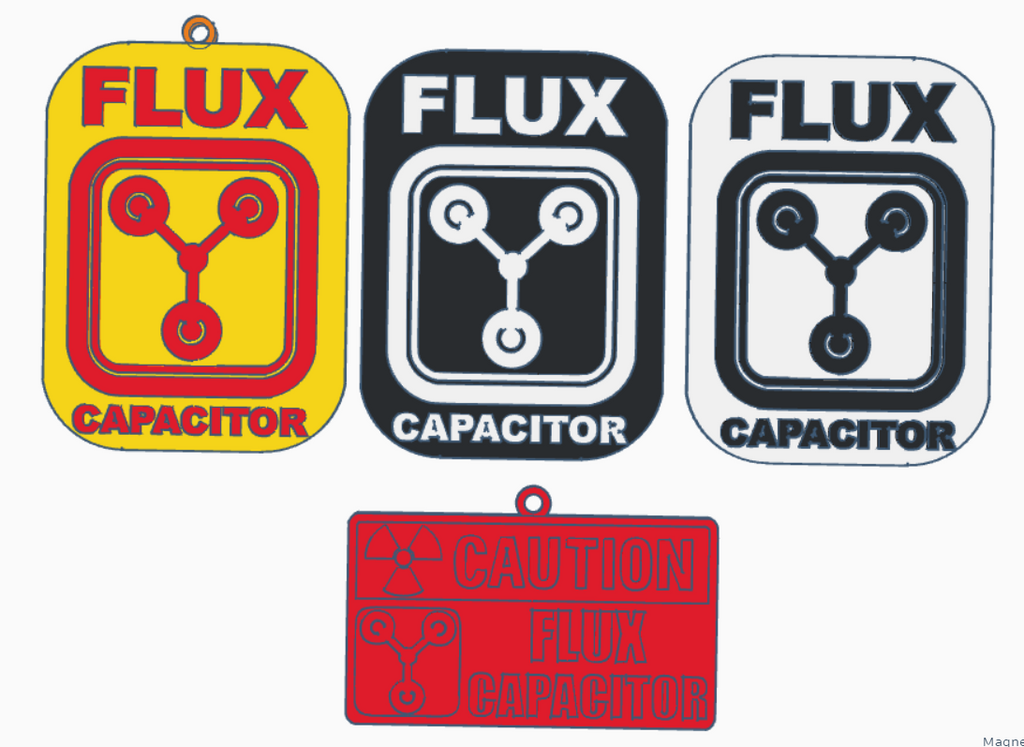 Flux Capacitor sign ( no ams needed)
