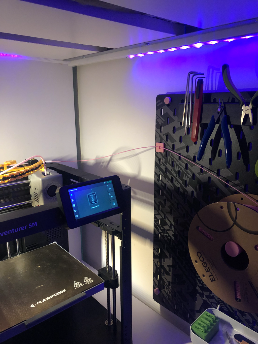 IKEA SKADIS SPOOL HOLDER AND/OR FILAMENT GUIDE!