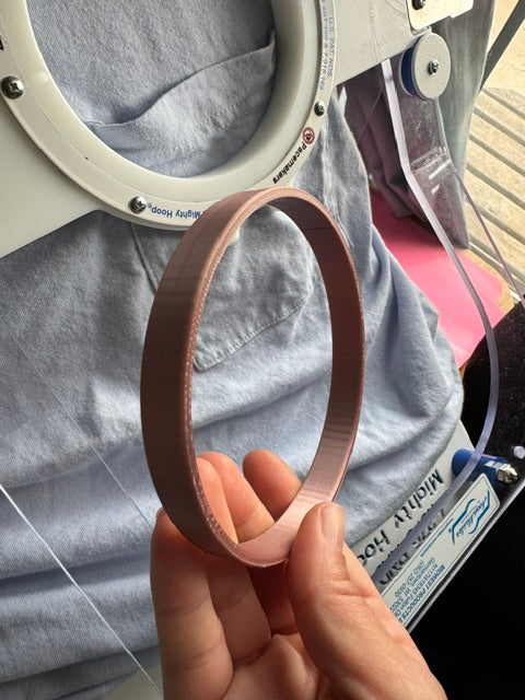 Magnet embroidery hoop pocket topper 4.3 in
