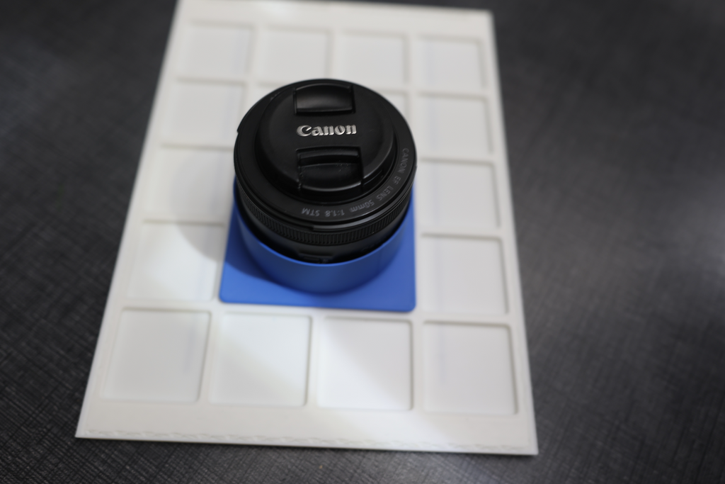 Gridfinity Camera Lens Storage Bins