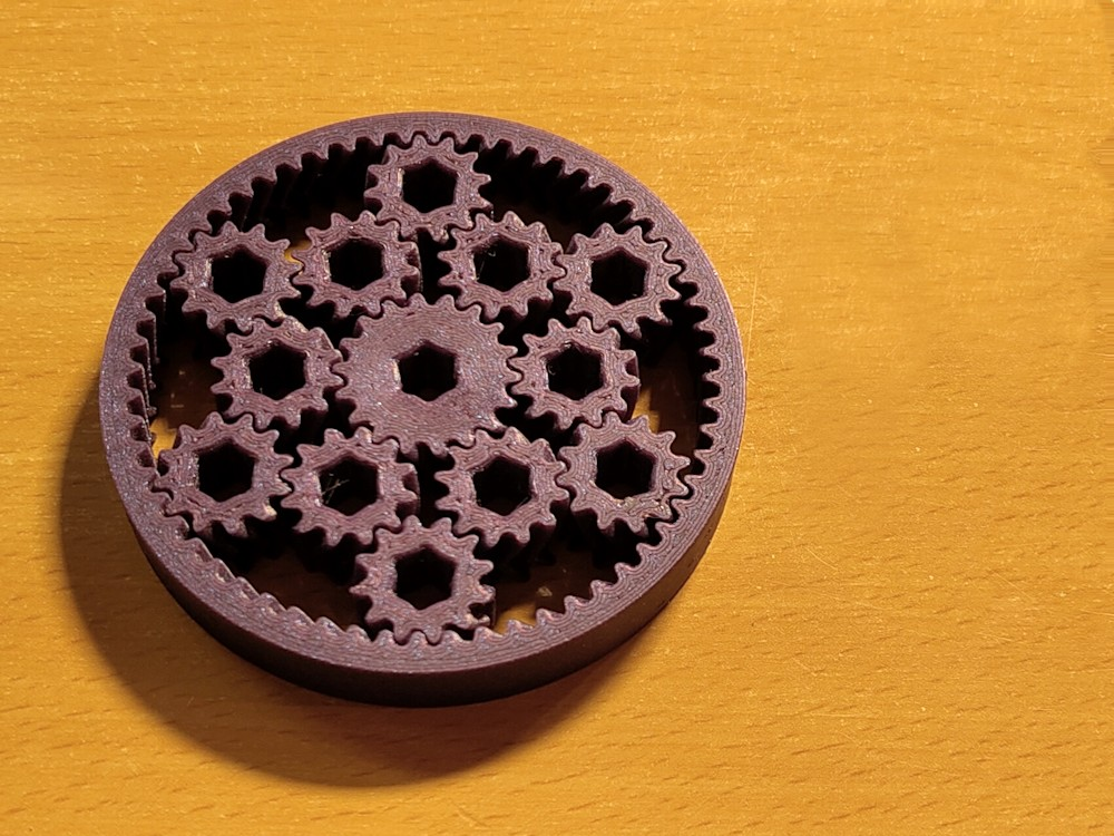 The Counterintuitive Gear Fidget