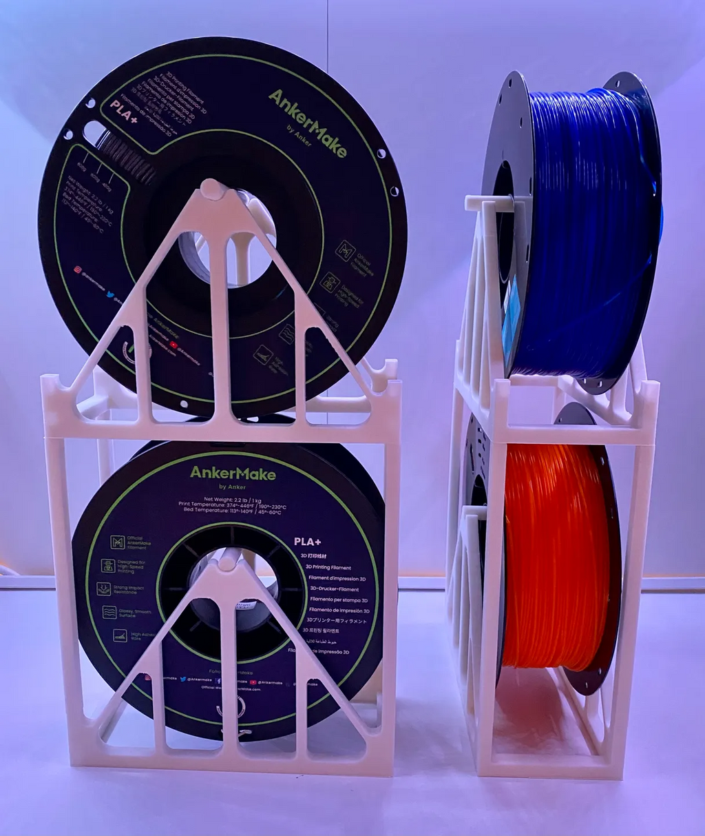Slim Stackable Spool Holder
