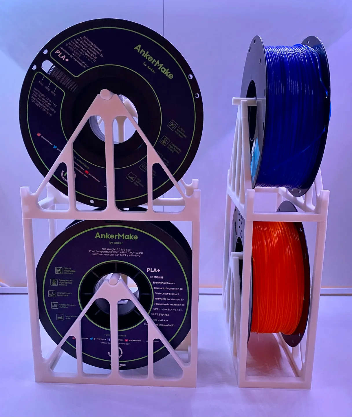 Slim Stackable Spool Holder