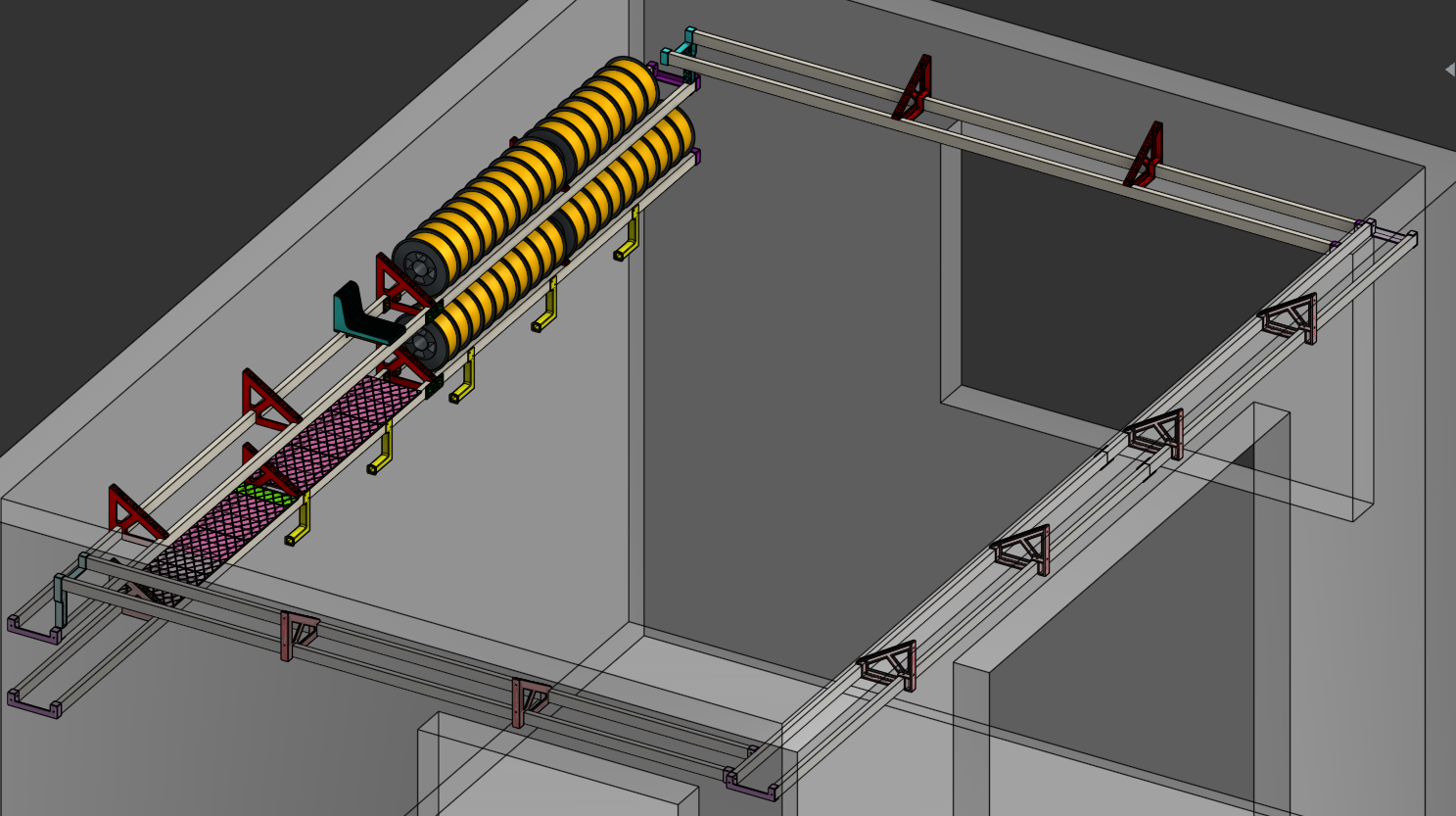 Filament Storage and Shelf System (1x2 Lumber)