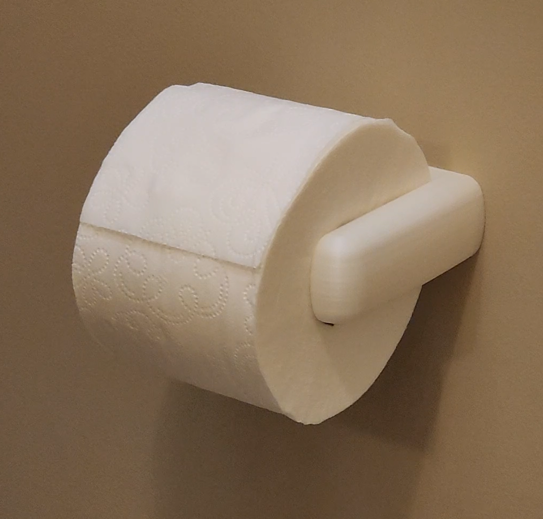 Springy Load-Toilet Paper Holder
