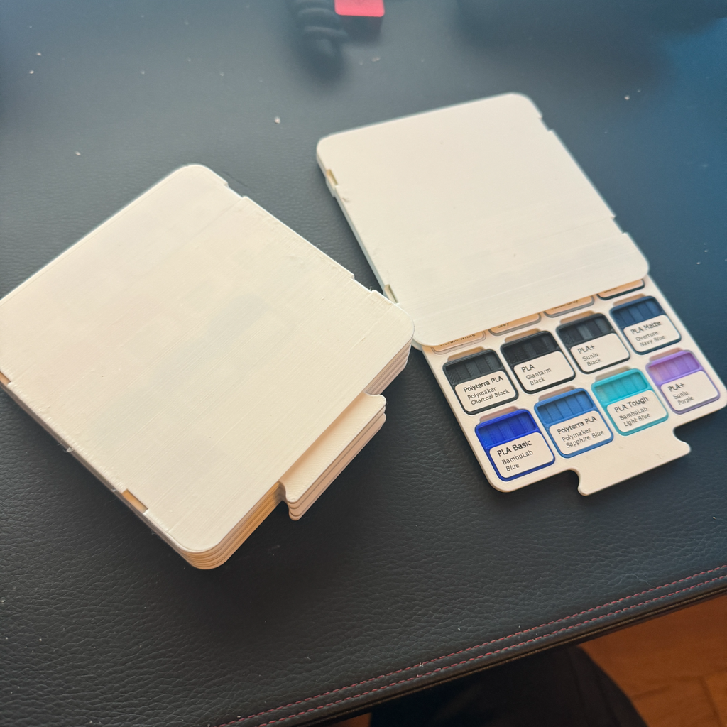 Modular Filament Swatches Case