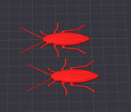 Roach fridge magnet